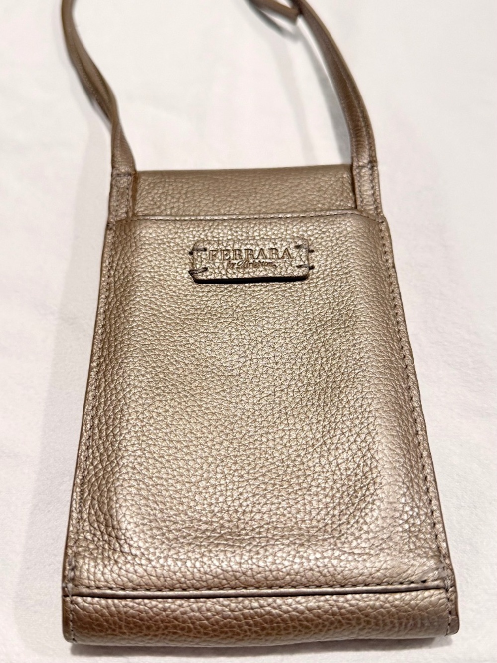 Brighton Phone Crossbody Taupe - Picture 3 of 3